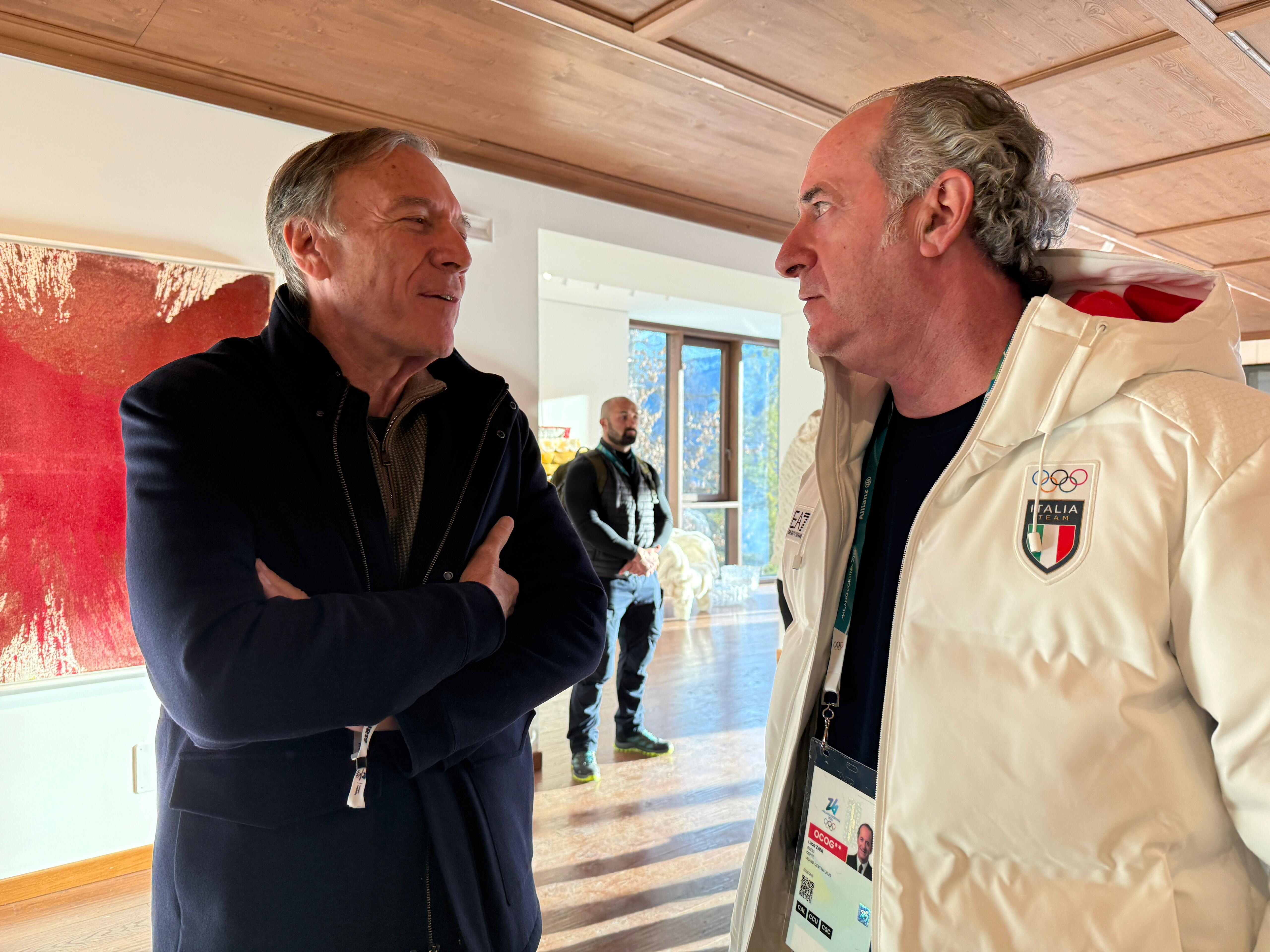 A Cortina anche Mike Pompeo, incontro con Zaia