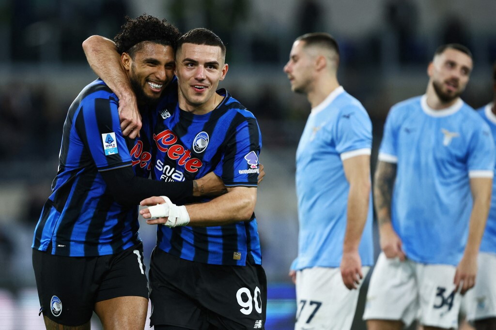L'Atalanta batte la Lazio 2-0 e sale al sesto posto