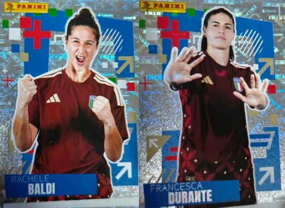 Nomi invertiti nelle 'Calciatrici', gaffe da derby capitolino per la Panini