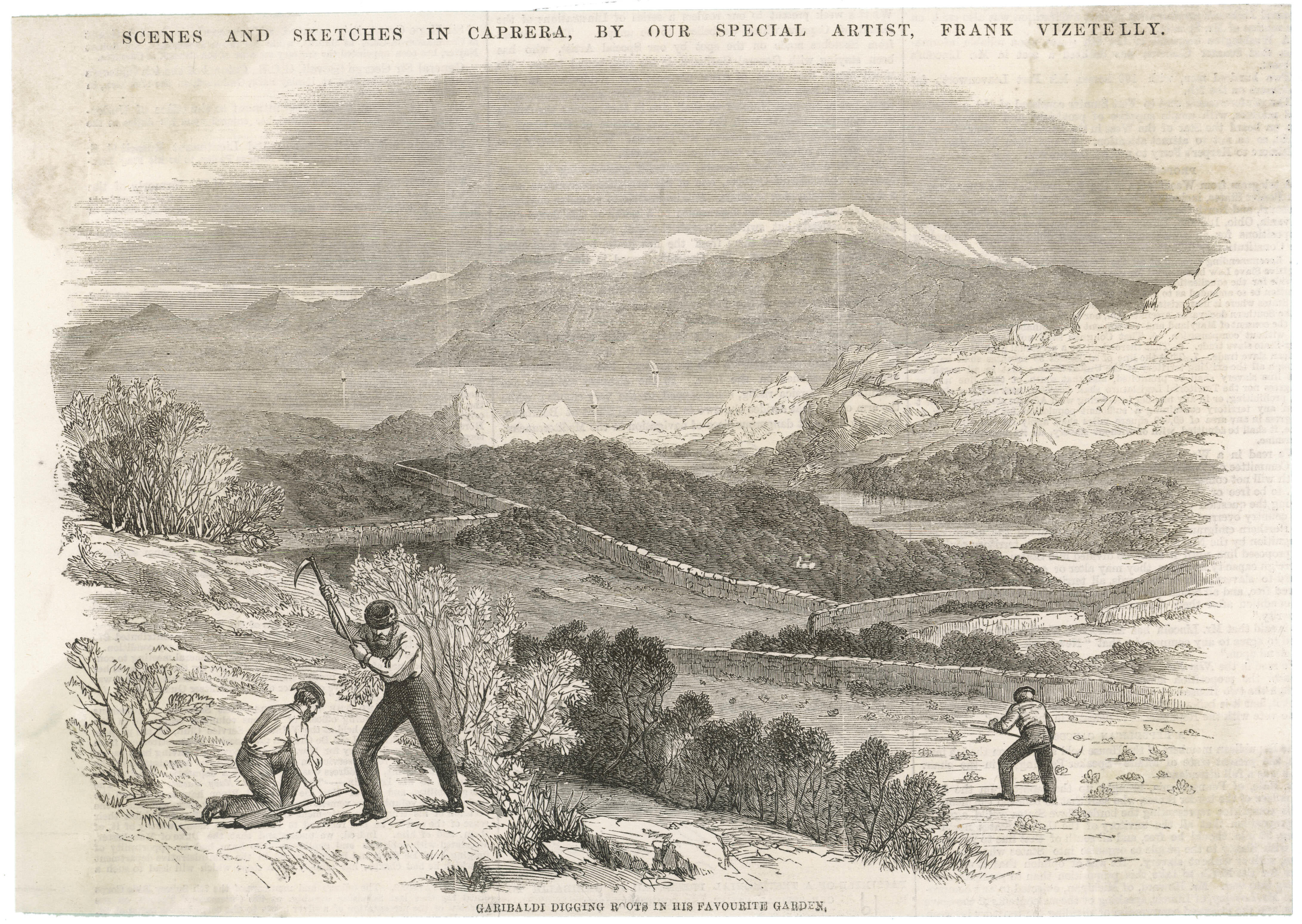 Garibaldi, l’eroe agricoltore nei “Diari” di Caprera