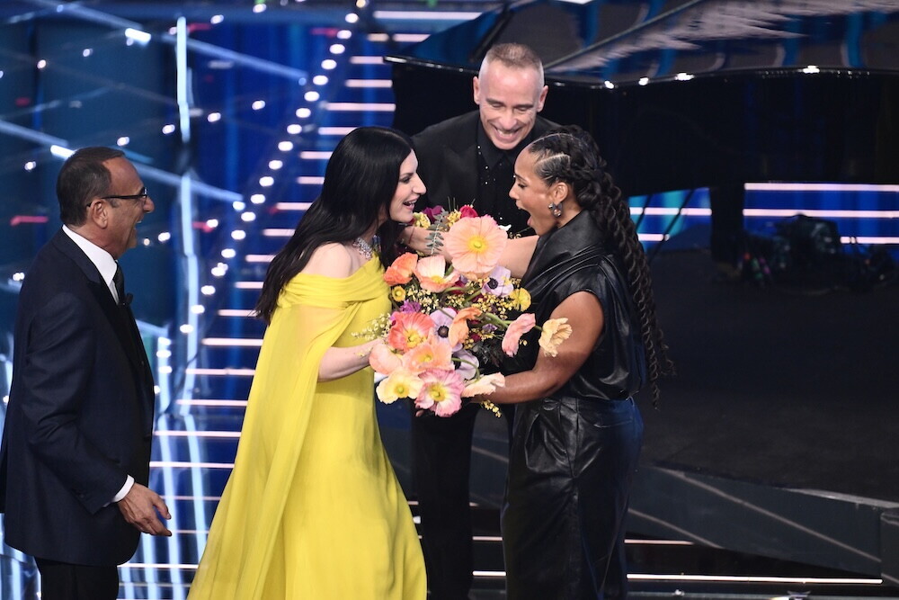 Eros Ramazzotti e Alicia Keys incantano l'Ariston