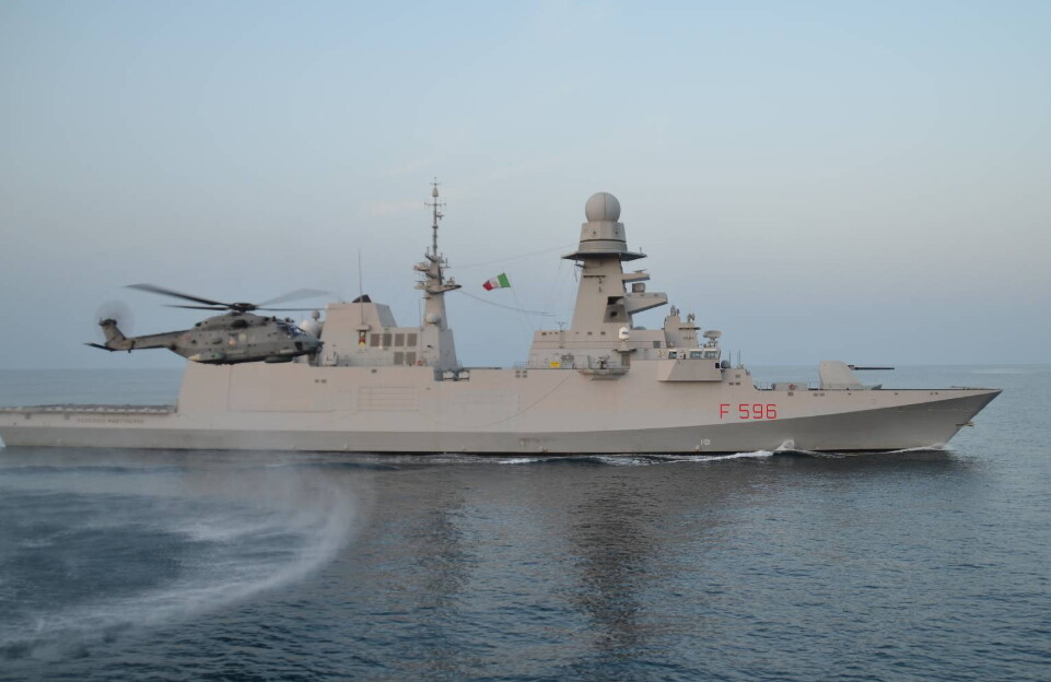 La fregata Martinengo inviata a difesa di Cipro: l’Italia si unisce a Spagna, Francia e Olanda
