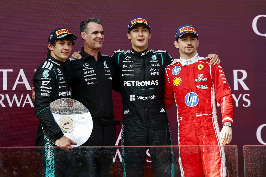 F1: in Australia doppietta Mercedes davanti alle due Ferrari