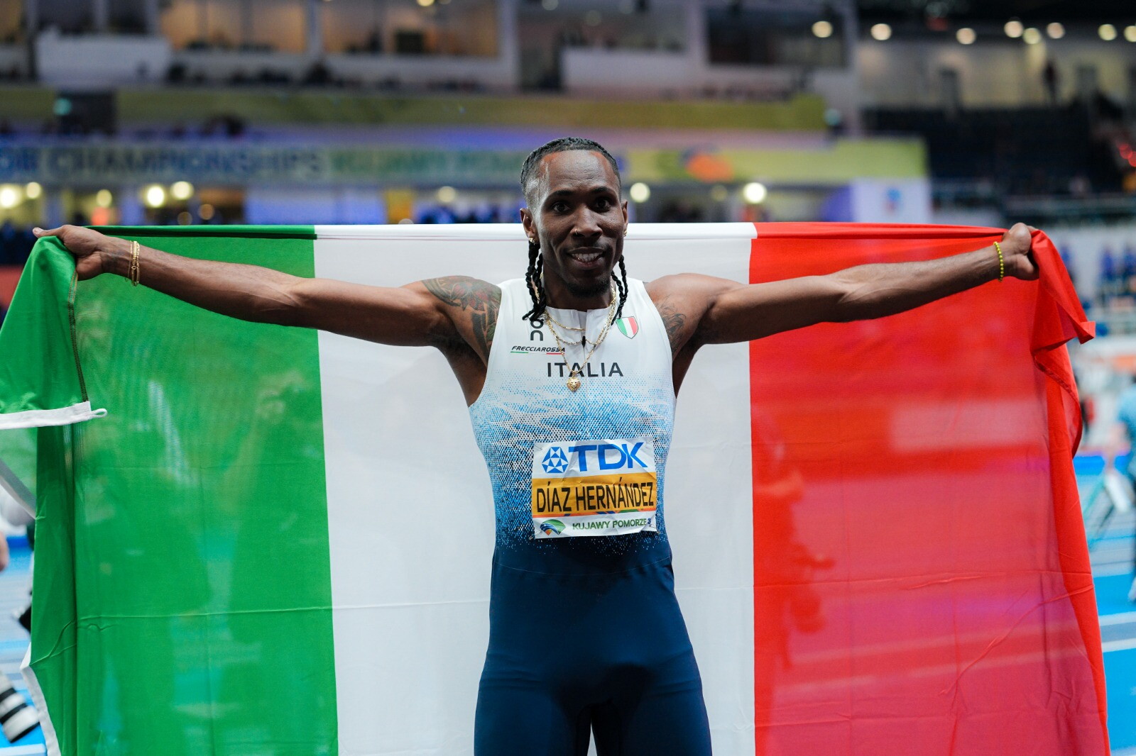 Fuggito da Cuba, Diaz sul tetto del mondo con l'Italia