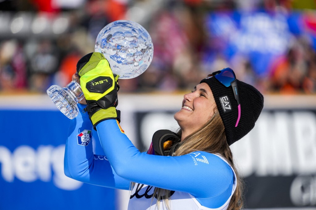 Laura Pirovano vince la Coppa del mondo di discesa libera