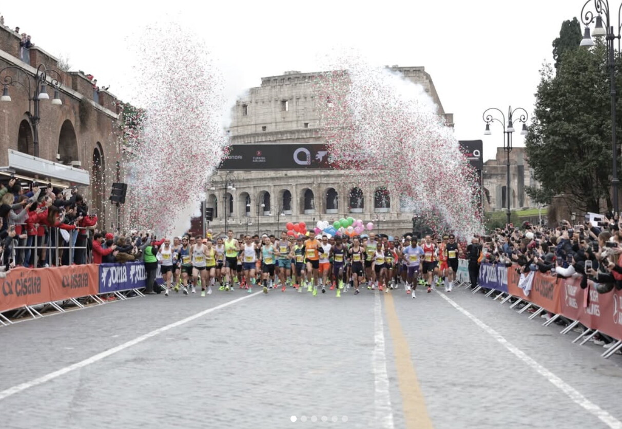 Maratona di Roma: trionfa il Kenya, è record di atleti