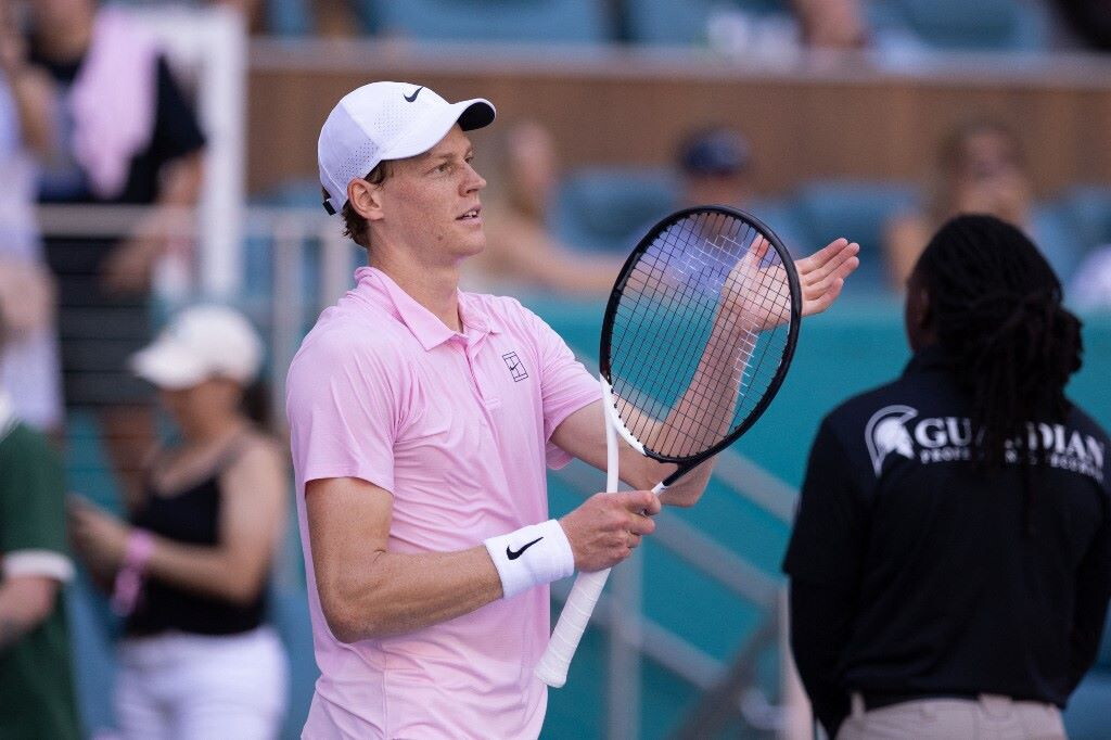 Sinner avanza a Miami, battuto il francese Moutet