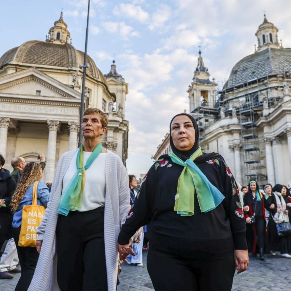 Madri per la pace a Roma: israeliane e palestinesi insieme
