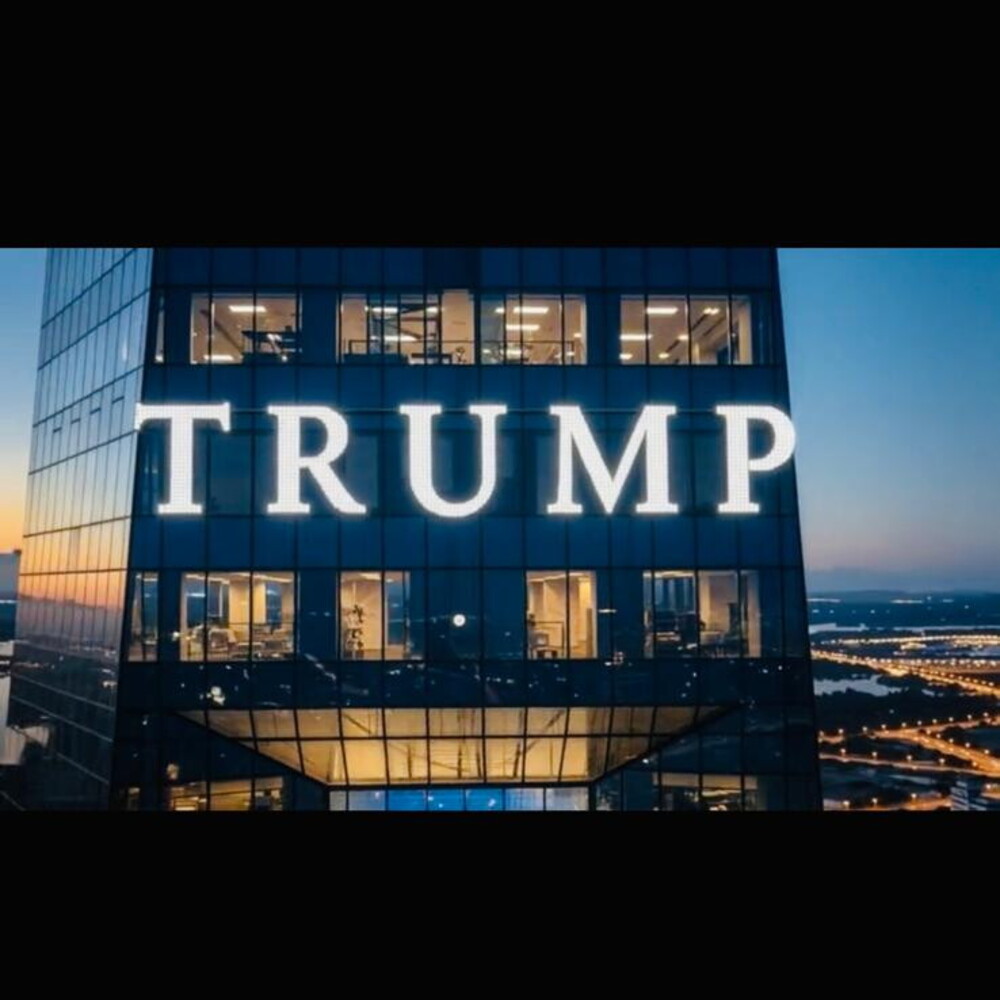 A skyscraper-museum in Miami to celebrate Trump