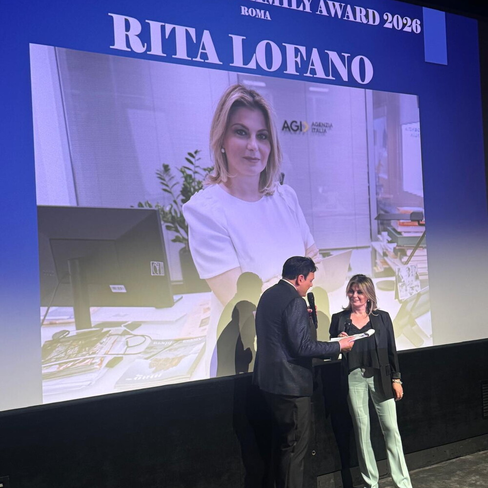 Alberto Sordi Family Award 2026, Rita Lofano premiata per la qualità dell'informazione