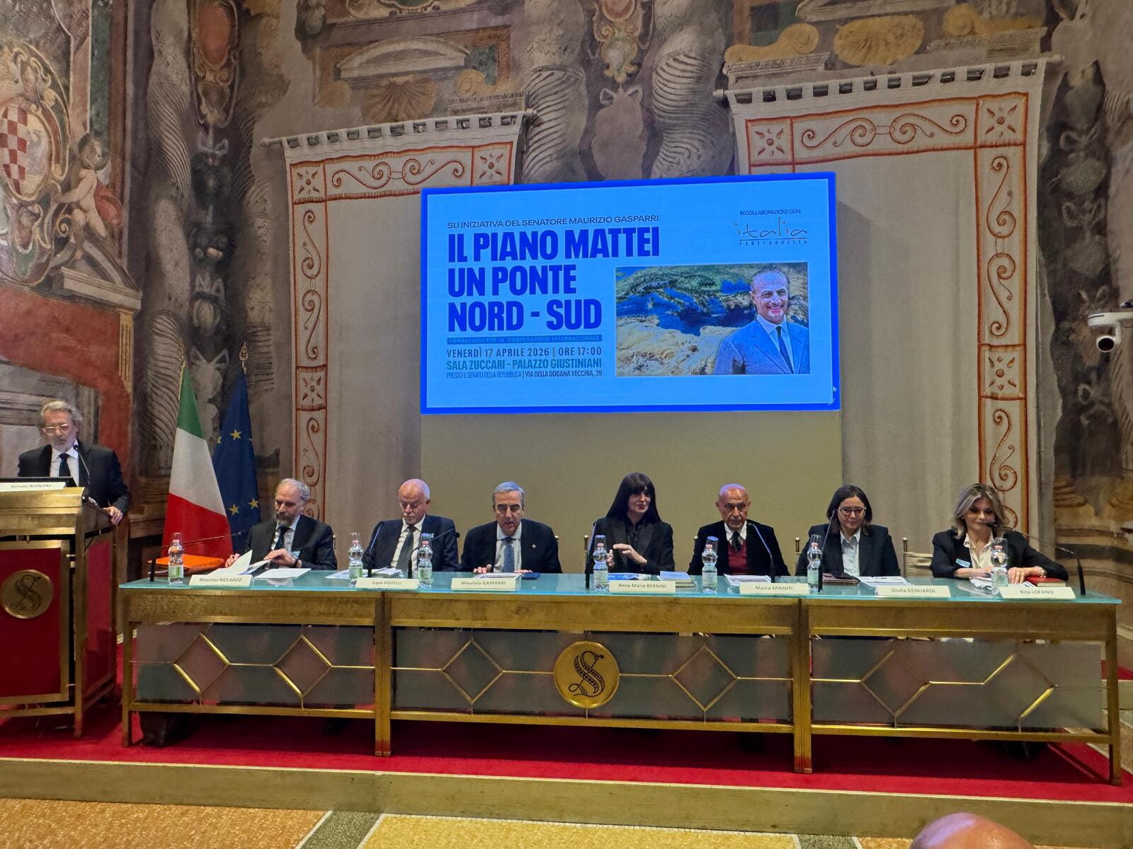 Italia ponte tra Nord e Sud del mondo, al Senato tavola rotonda sul Piano Mattei