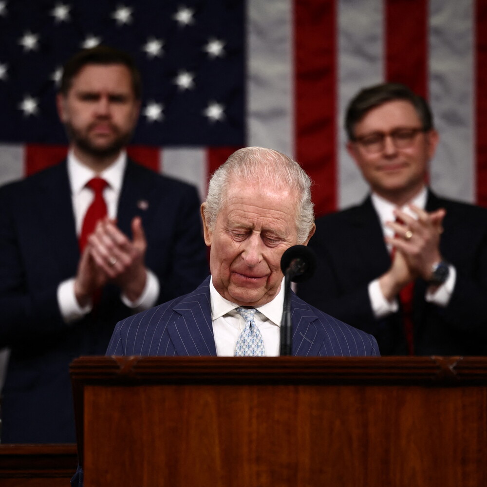 Anteprima: Re Carlo al Congresso Usa: "La nostra partnership è indispensabile"