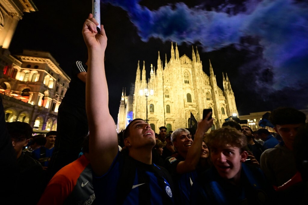 A San Siro esplode la festa nerazzurra. Le immagini