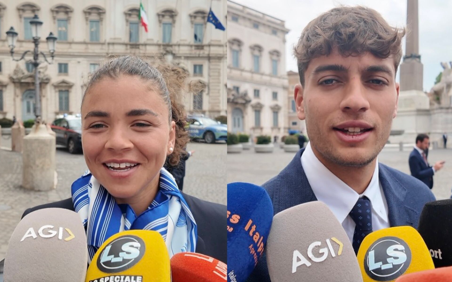Gli 'altri eroi' del tennis da Mattarella. Cobolli: "Finale al Foro? Andrò al derby"