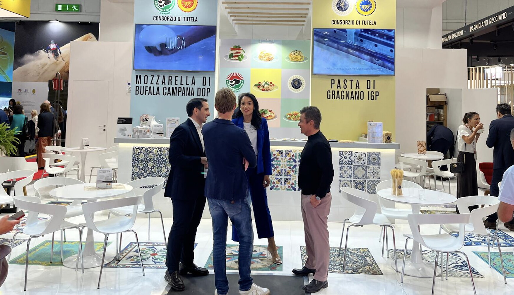 A Tuttofood, Mozzarella di Bufala Dop e Pasta di Gragnano Igp