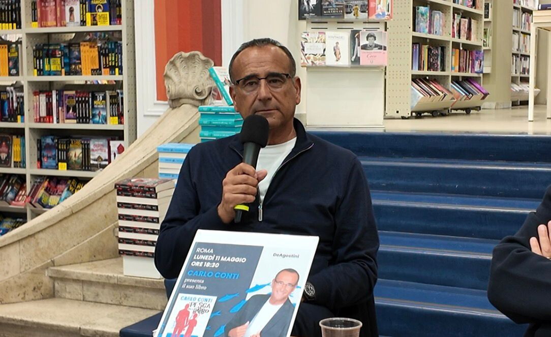 Tra pesca e paternità, il primo libro per ragazzi di Carlo Conti