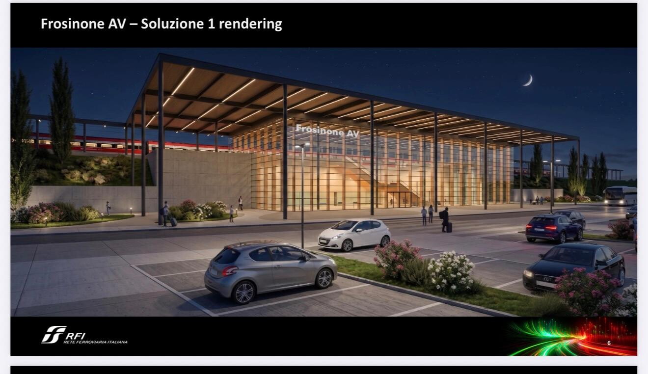 Una stazione Alta Velocità a Frosinone, i lavori forse nel 2030