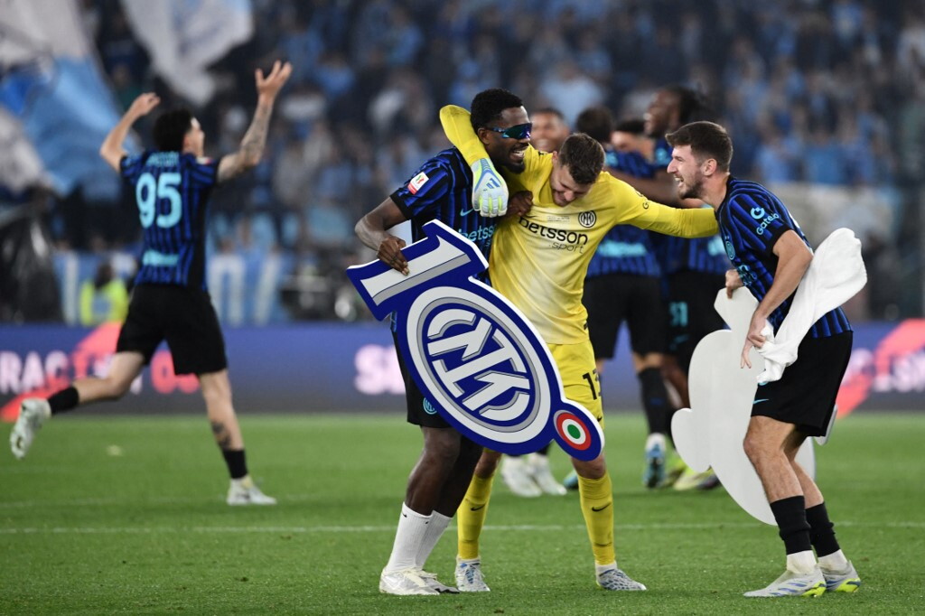 La Coppa Italia è dell'Inter, Lazio battuta 2-0