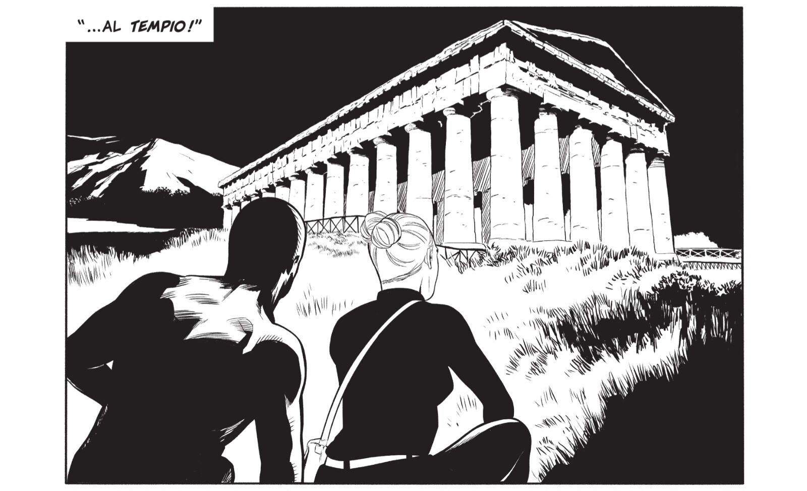 L'ultimo colpo di Diabolik è nel Tempio di Segesta