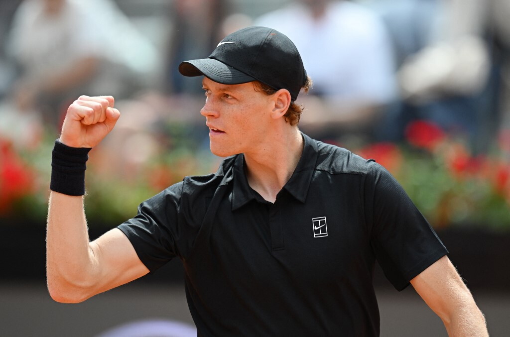 Sinner batte Rublev e vola in semifinale a Roma
