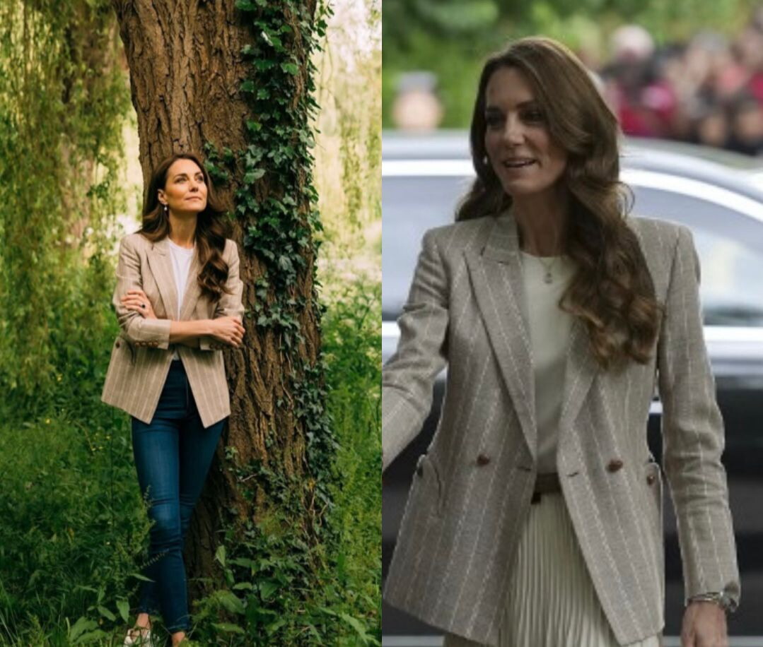 Il significato segreto del blazer scelto da Kate per il ritorno