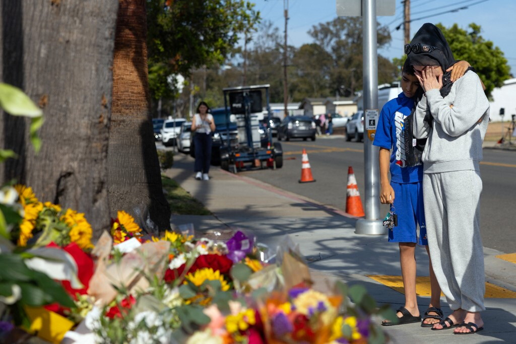 San Diego, il manifesto dei 'figli di Tarrant'