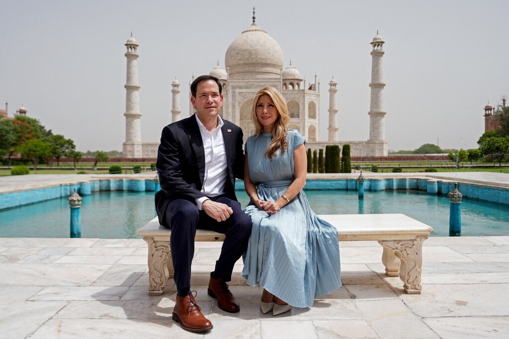 Taj Mahal e Village People, la strana giornata di Rubio in India