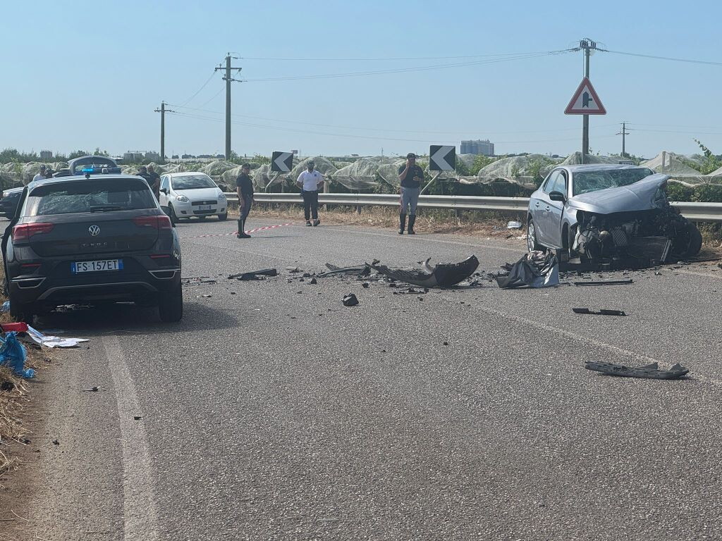 Incidente stradale nel Barese, muore bimba di quattro anni