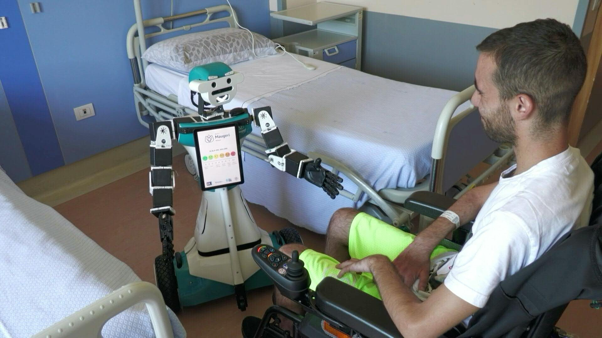 In corsia a Milano arriva Alter‑Ego: il robot che supporta i pazienti di SLA