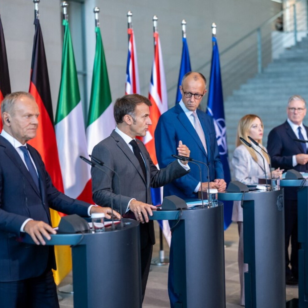 Anteprima: Meloni a Berlino: "L'aria è cambiata, l'Ue dipenda meno dagli Usa"