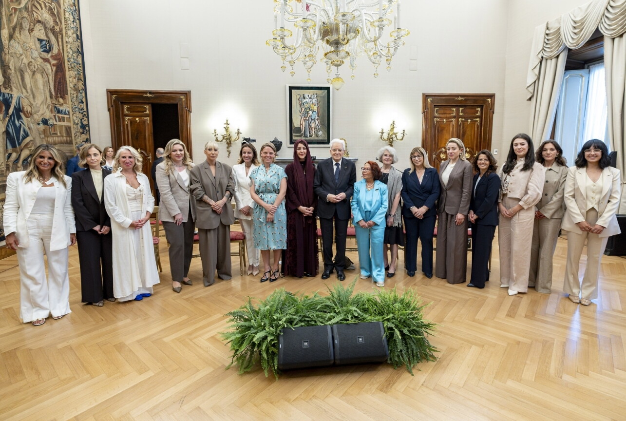 Mattarella riceve le vincitrici della XXXVIII edizione del Premio Marisa Bellisario