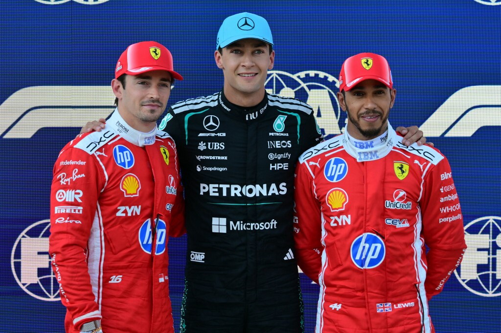 F1: in Austria, pole di Russell davanti alle Ferrari. Kimi: "Ho fatto un errore di valutazione"