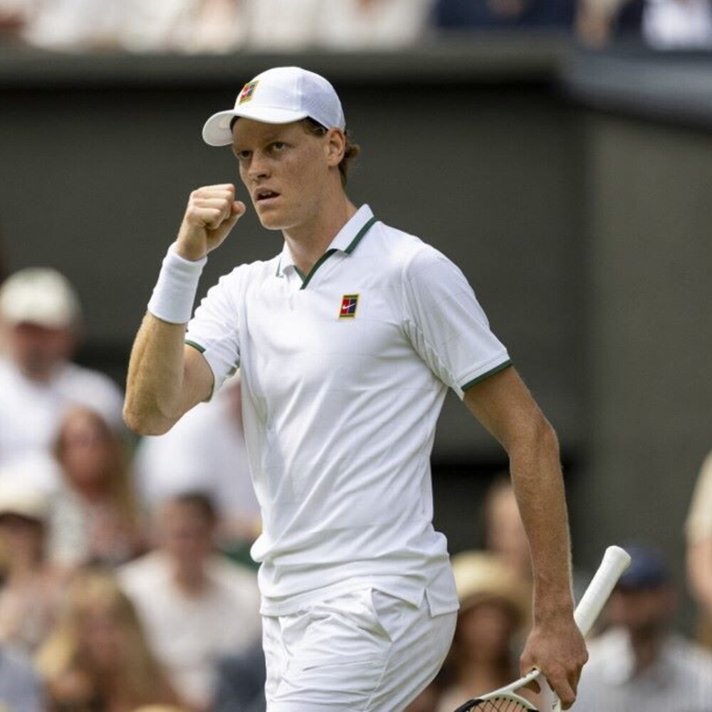 Wimbledon, Sinner dominates Brooksby in 3 sets and flies to the round of 16