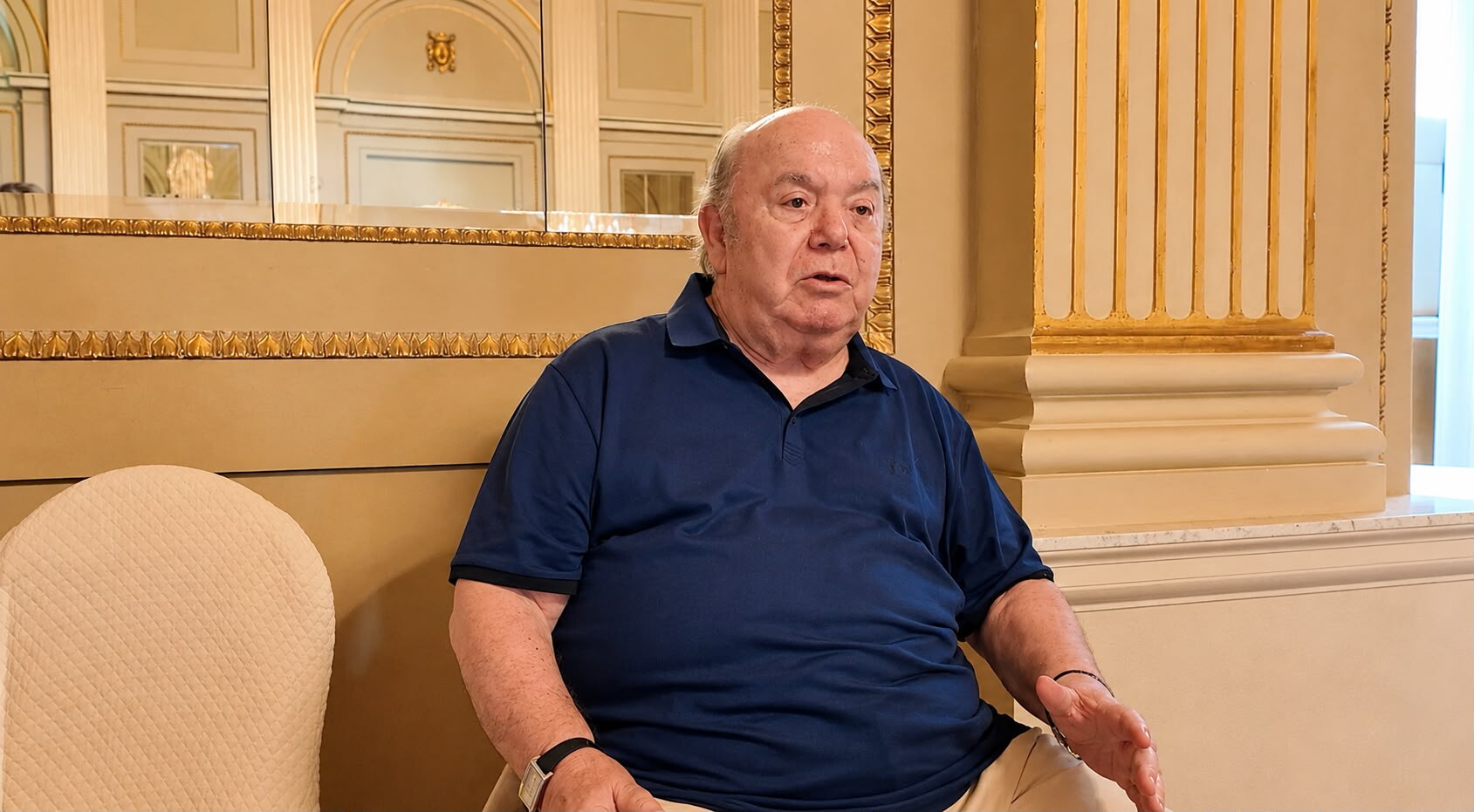 LIno Banfi racconta il docufilm e l'amicizia con Papa Francesco