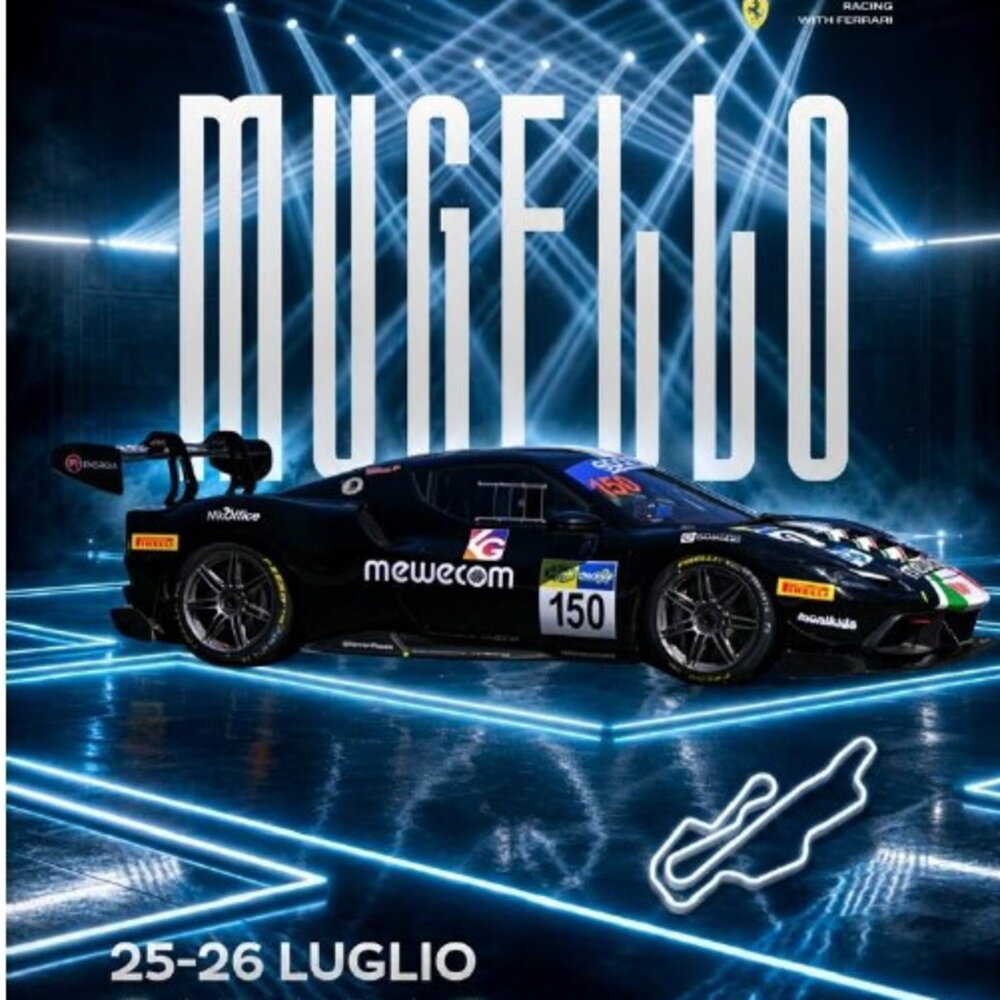GT Sprint 2026, Mewecom and Borelli are ready for Mugello