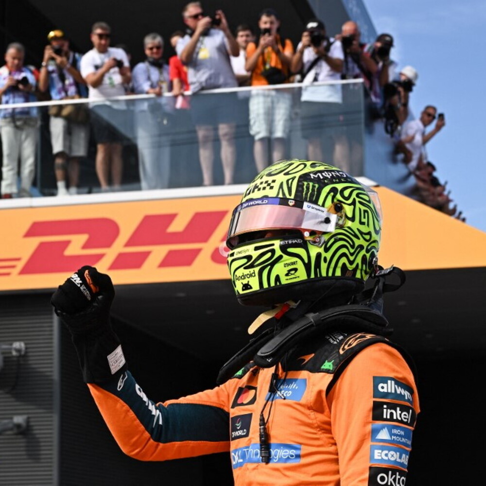 Hungarian GP, ​​pole for Lando Norris. Then Leclerc. Penalties to Hamilton and Antonelli