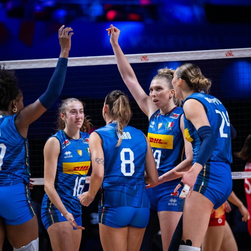 Nations League, the women’s Italvolley beats China 3-1 and wins the bronze