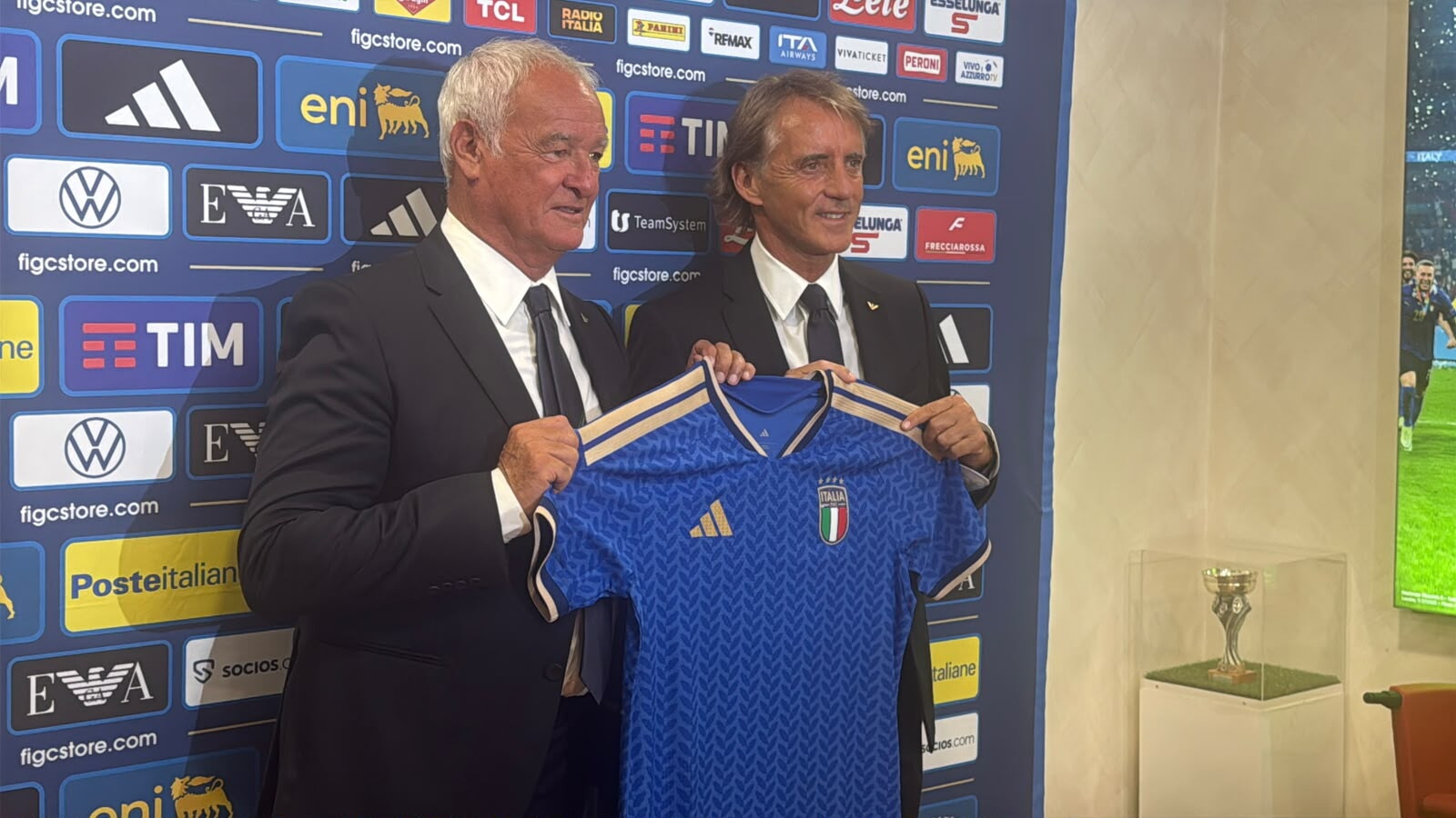 Italia, l'arrivo di Mancini e Ranieri alla Figc