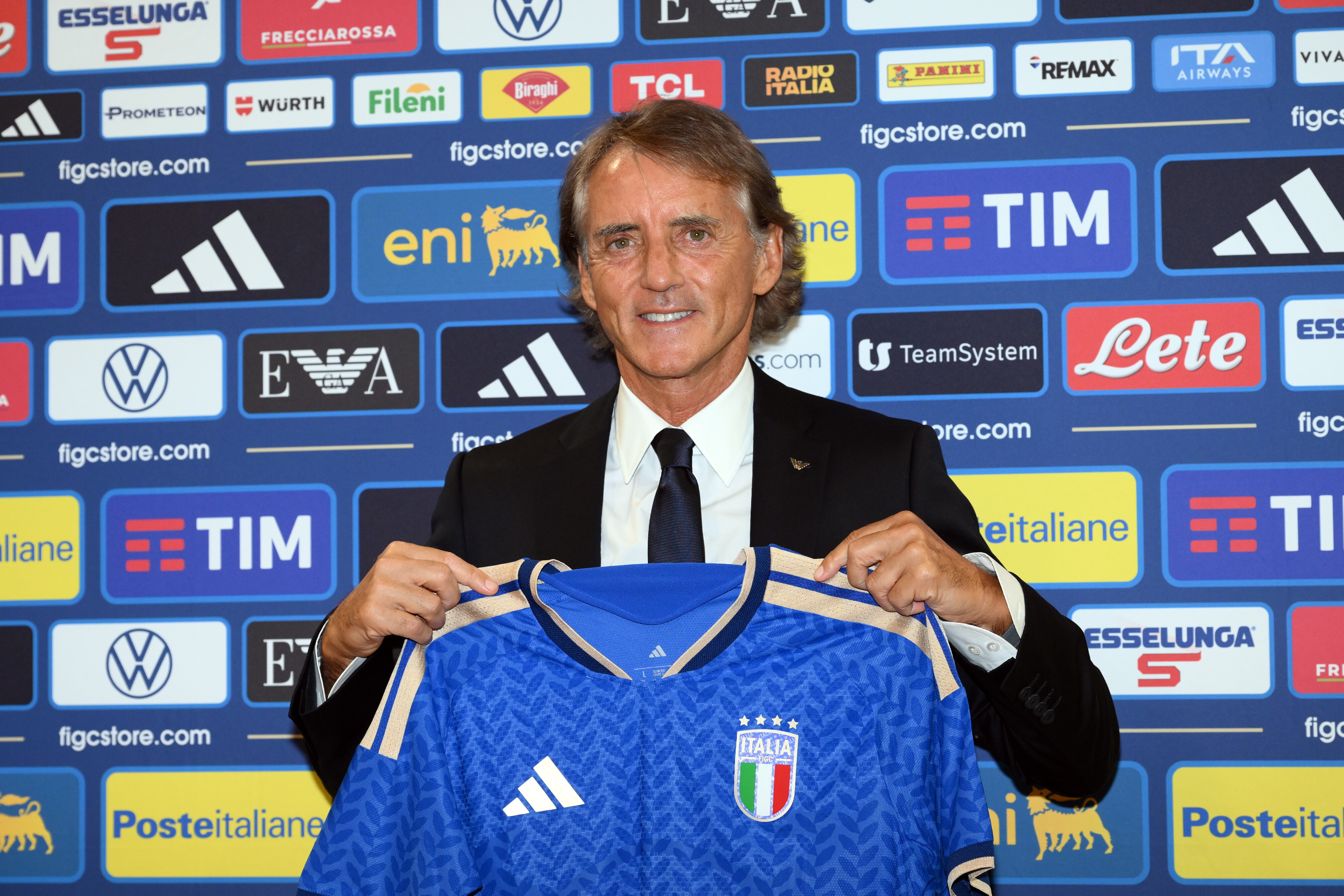 Il ct Mancini al Tg1: "Cosa direbbe Vialli? Penso che sia molto felice"