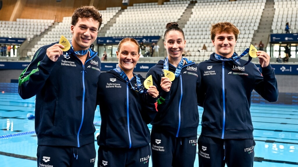 Europei di tuffi, Italia subito d’oro nel mixed team event
