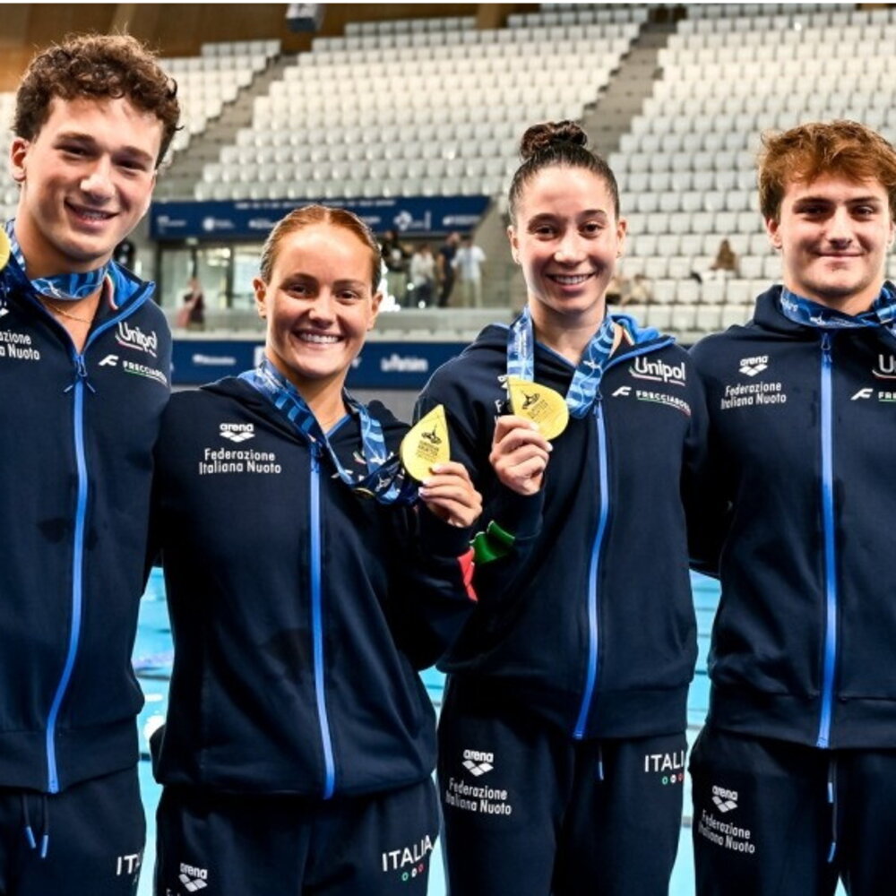 Europei di tuffi, Italia subito d’oro nel mixed team event