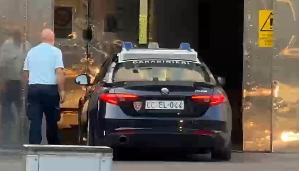 L'arrivo di Valter Lavitola nel carcere di Rebibbia