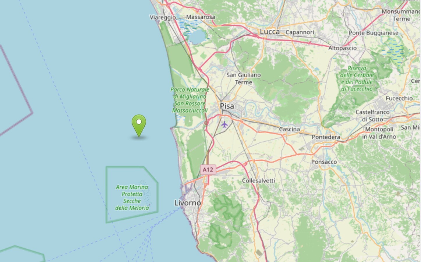 Trema la costa toscana: scossa 3.7 tra Livorno, Pisa e Versilia