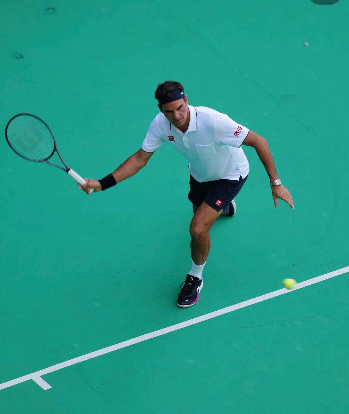 Roger Federer, show in Costiera Amalfitana: la partita da sogno a picco sul mare