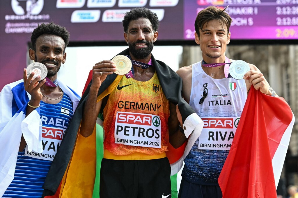 Pietro Riva d'argento nella maratona