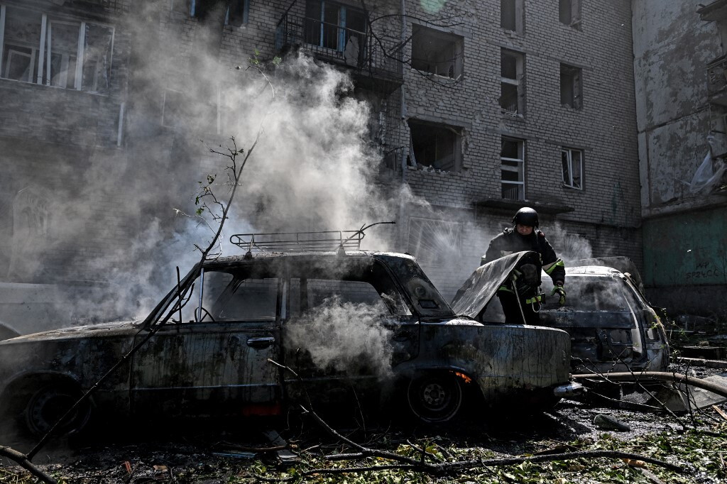 Droni russi attaccano Zaporizhzhia, un morto e 6 feriti
