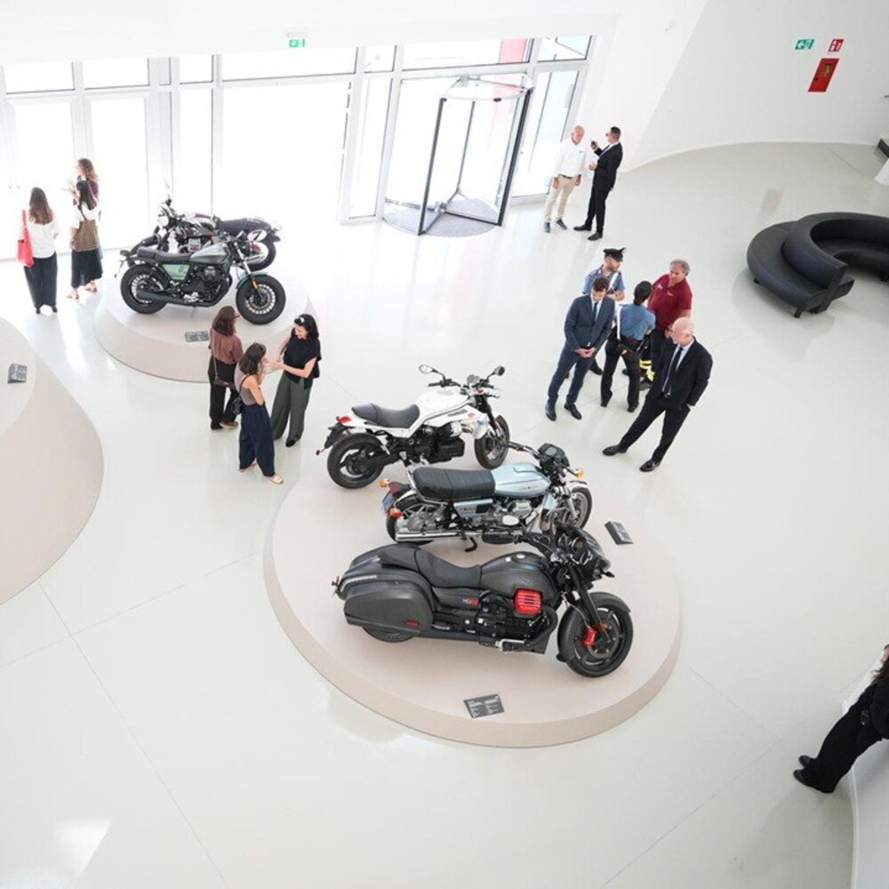 The Moto Guzzi house ‘reborn’ in Mandello del Lario