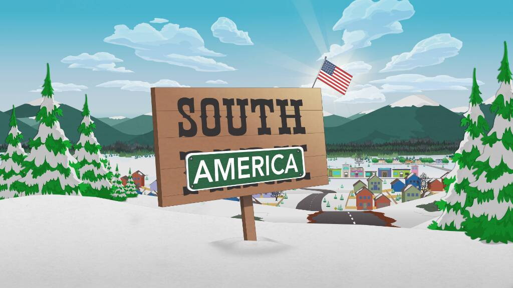 South Park diventa "South America" per prendere in giro Trump