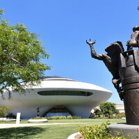 Los Angeles, il nuovo museo di George Lucas sembra un’astronave (VIDEO)