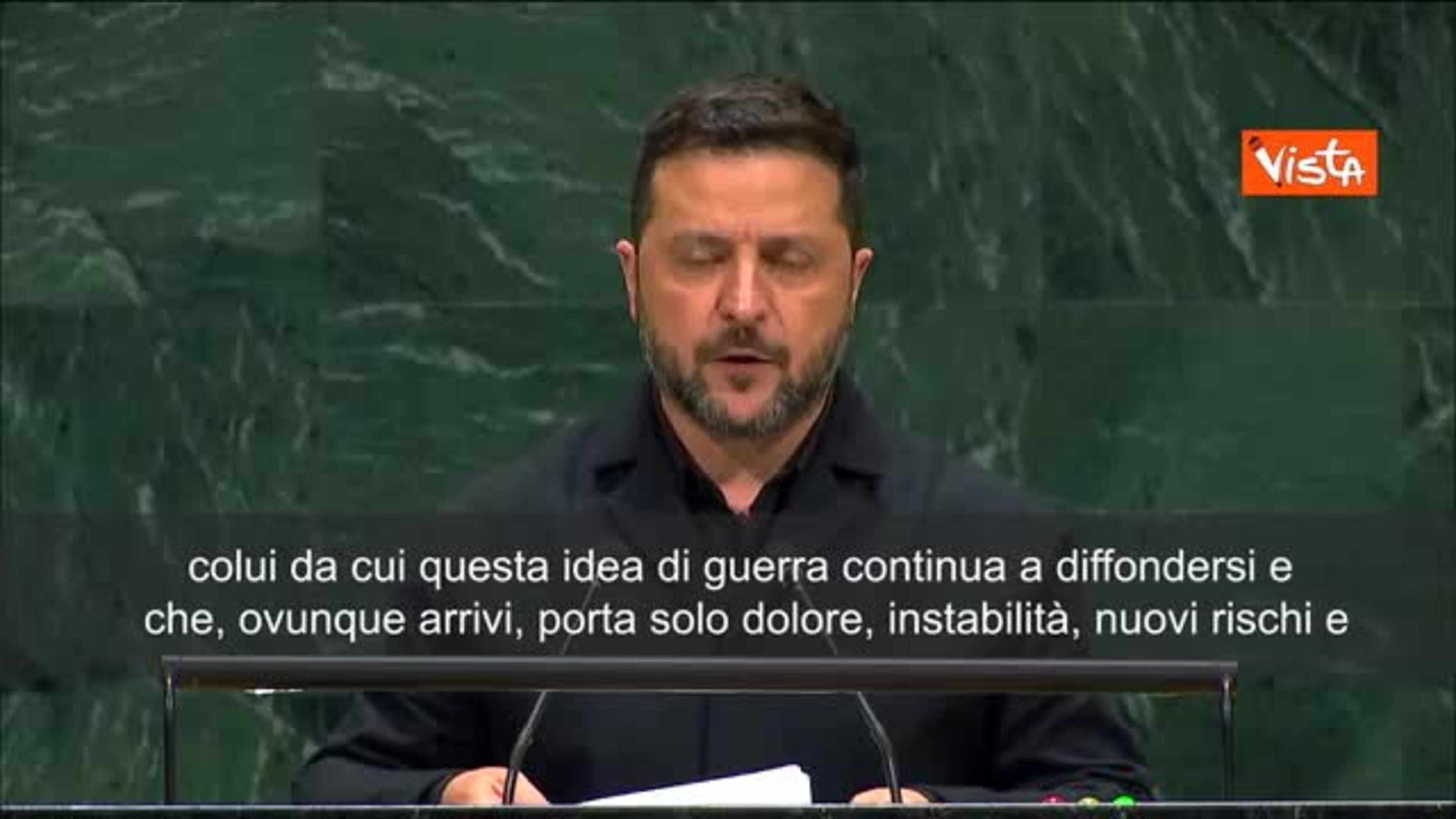 Zelensky: Putin non può vivere senza guerra. È il "Paziente Zero" e va fermato